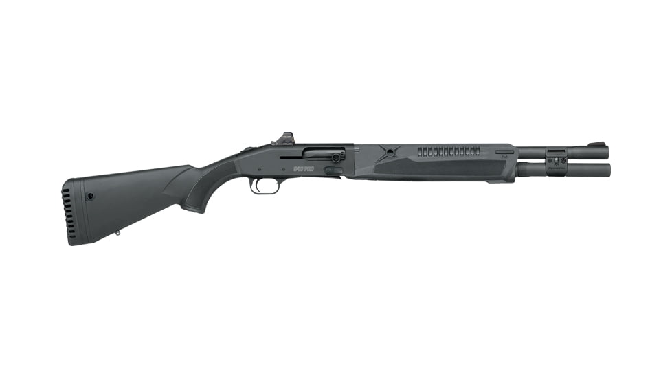 Mossberg 940 Pro Tactical 3in Tactical Semi-Auto Shotgun, 12 Gauge, 18.5in BBL, Synthetic Black Stock, Holosun 407K, Matte Black, 85179