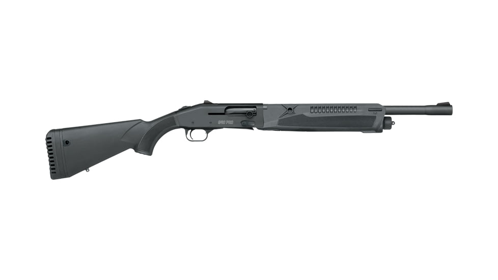 Mossberg 940 Pro Tactical 3in Tactical Semi-Auto Shotgun, 12 Gauge, 18.5in BBL, Synthetic Black Stock, Holosun Hs407K Red Dot Sight, 4+1 Capacity, Matte Black, 85180