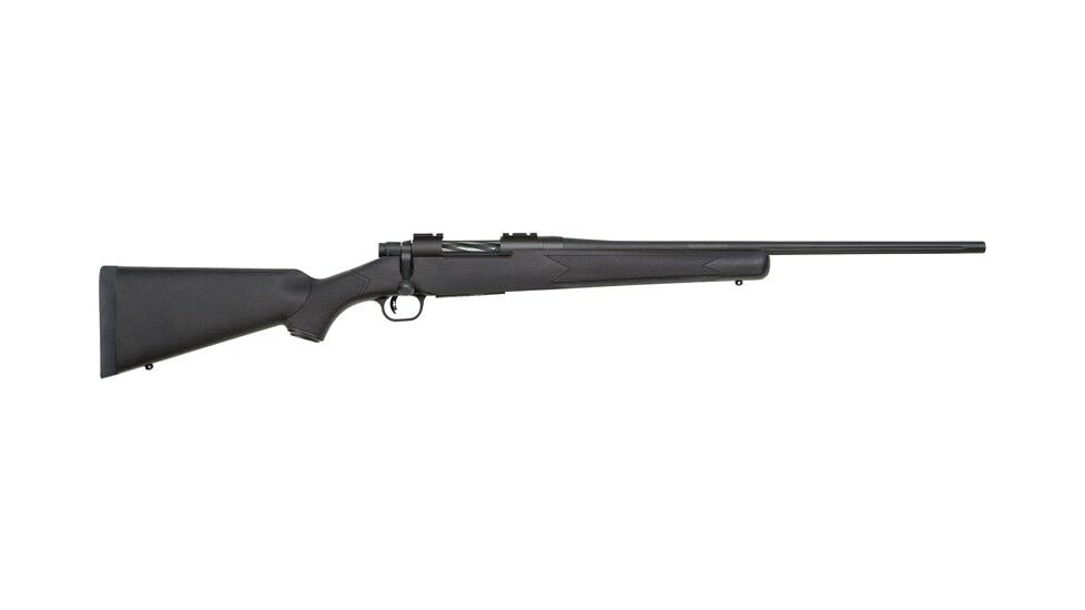 Mossberg Patriot Bolt Action Rifle, 6.5mm Creedmoor, 22in Barrel, 1-8, Synthetic Black Stock, Blued Black, 27909-FRRMPG