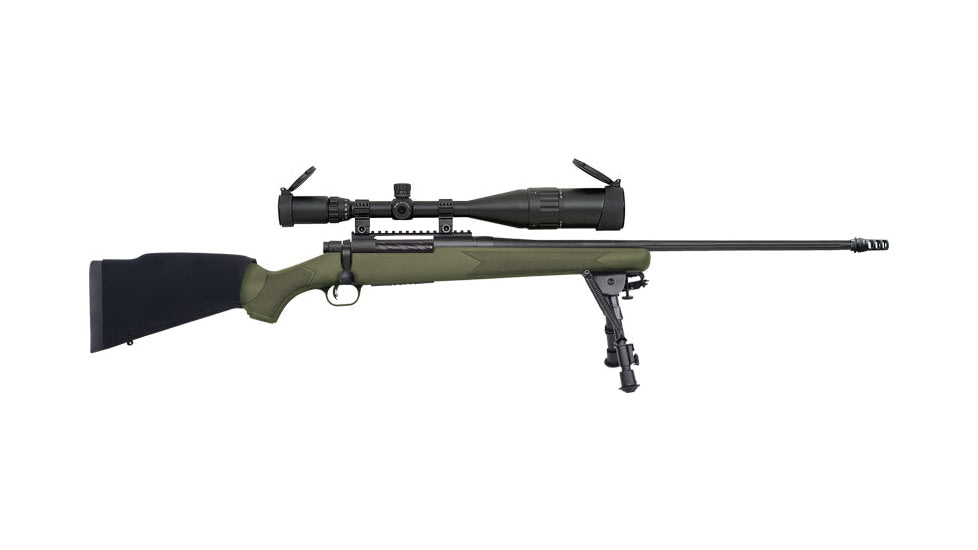 Mossberg Patriot Night Train Bolt Action Rifle, .300 Winchester Magnum, 24in Barrel