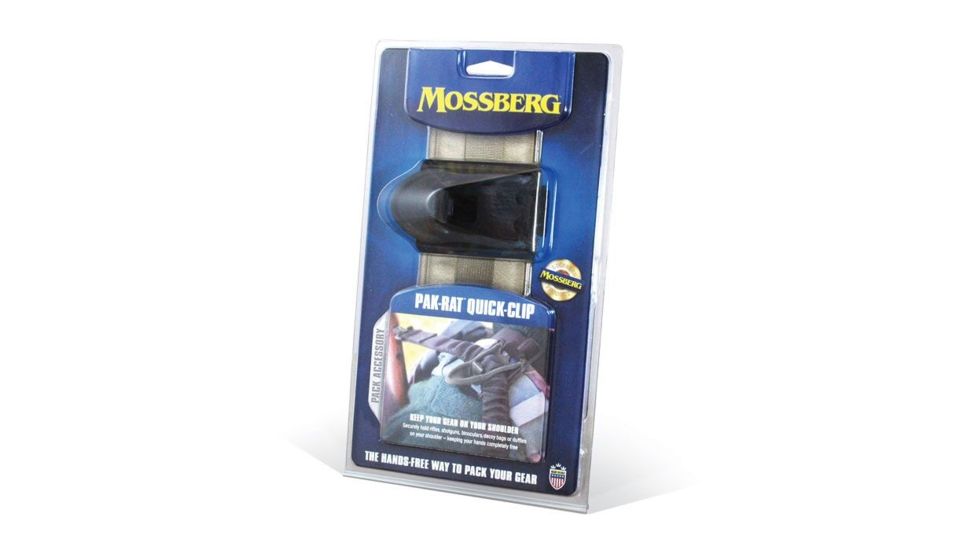 Mossberg Pakrat Quickclip-Rifle or Shotgun Rentention, Black, MSBRG015