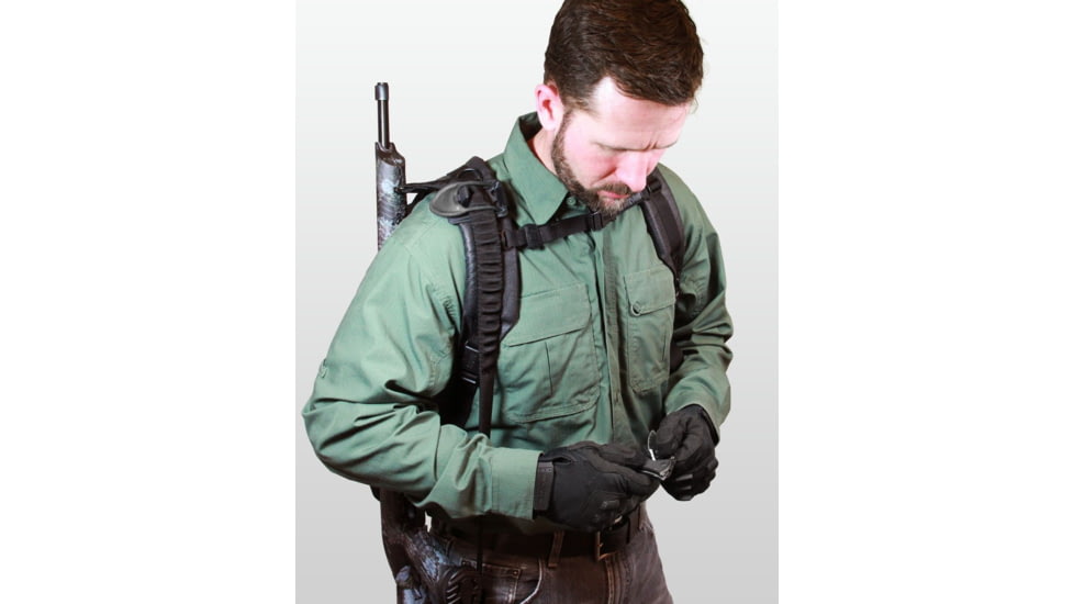 Mossberg Pakrat Quickclip-Rifle or Shotgun Rentention, Black, MSBRG015