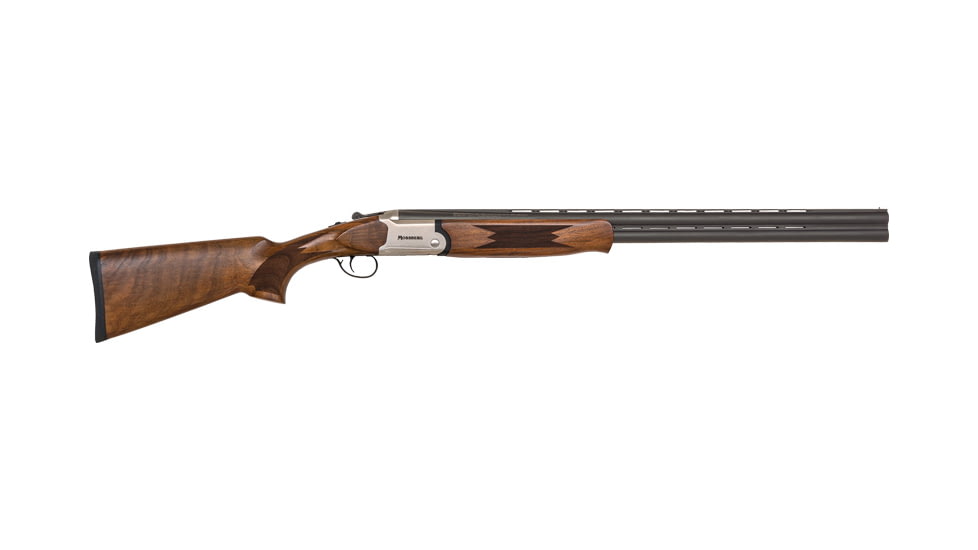 Mossberg Silver Reserve 2.75in Field Over/Under Shotgun, 16 Gauge, 28in BBL, Synthetic Stock, Blue, 75490