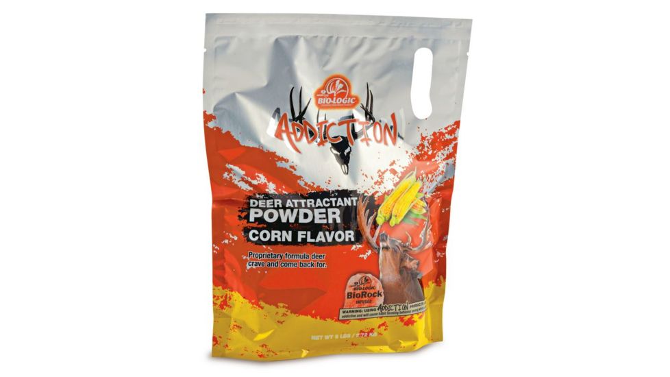 Mossy Oak BioLogic Addiction Deer Attractant Powder,Corn,5lb 139767
