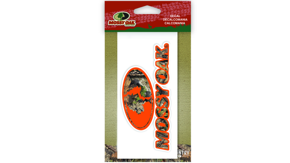 Mossy Oak Decal, 6in, Logo,Blaze, Mossy Oak MDE1249