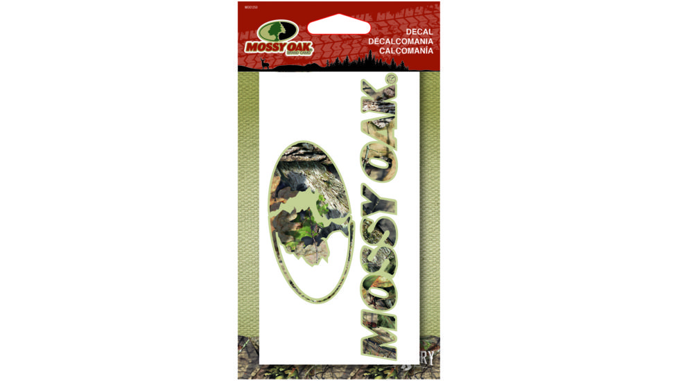 Mossy Oak Decal, 6in, Logo, Mossy Oak MDE1250