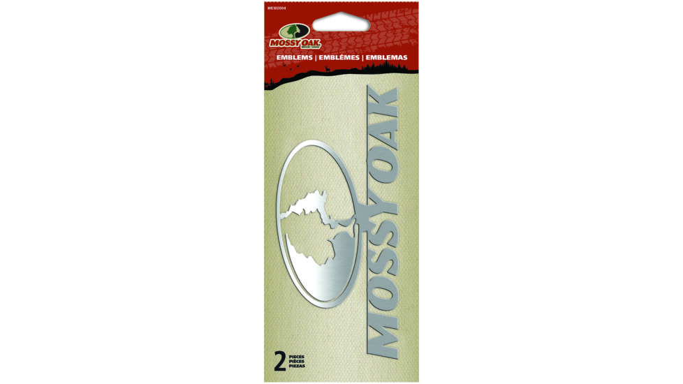 Mossy Oak Emblem, 2 Pack Abs,8x3, Mossy Oak MEM2004