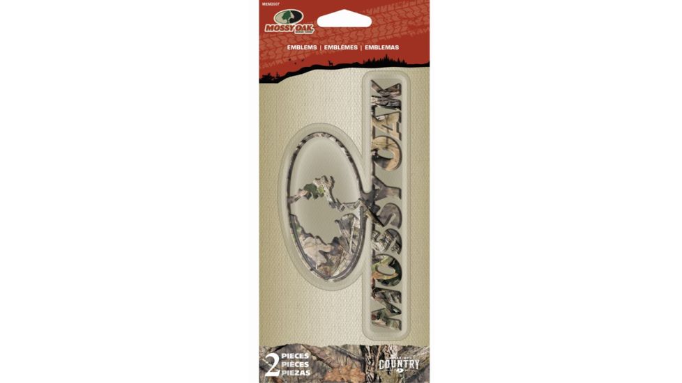 Mossy Oak Emblem, 2 Pack, Mossy Oak MEM2007