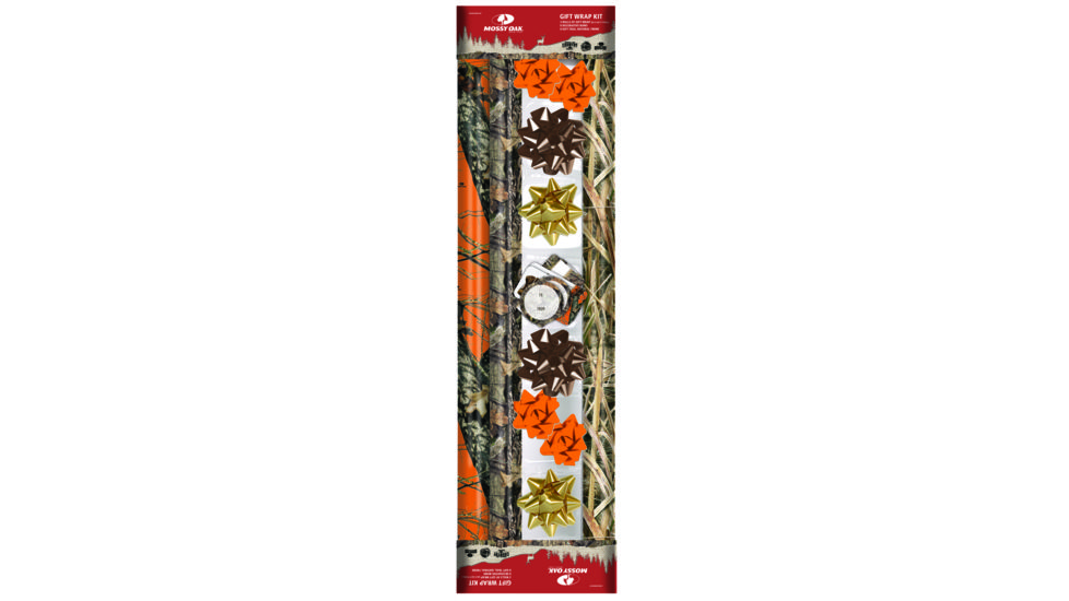 Mossy Oak Gift Wrap Kit, Deluxe, Mossy Oak/Country/Bu Blaze/Mo Blades D000040990199