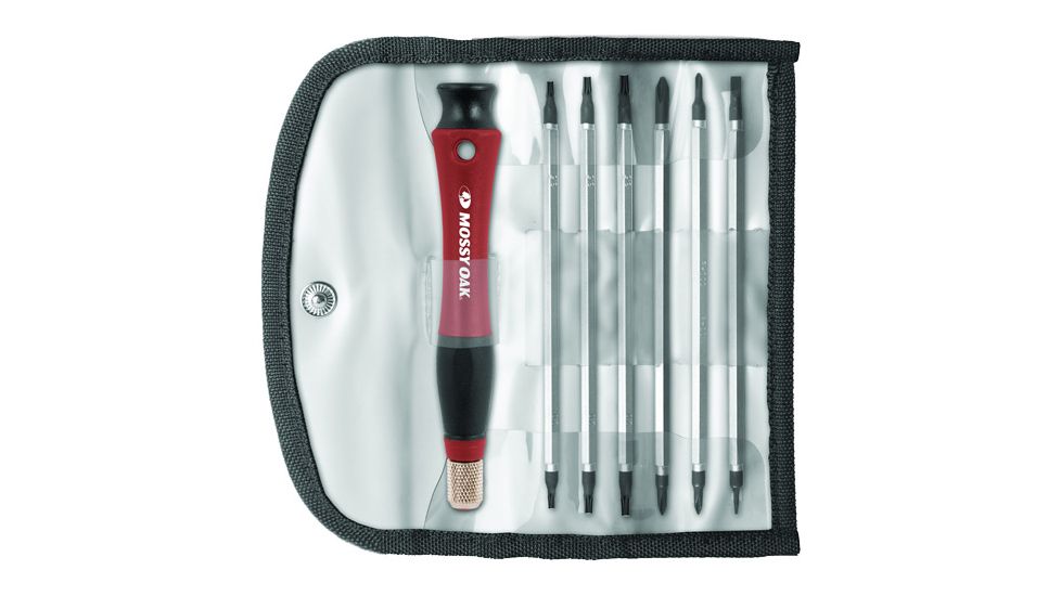 Mossy Oak Gunsmith Screwdriver 6-pc Set W/bag Mo-country Camo