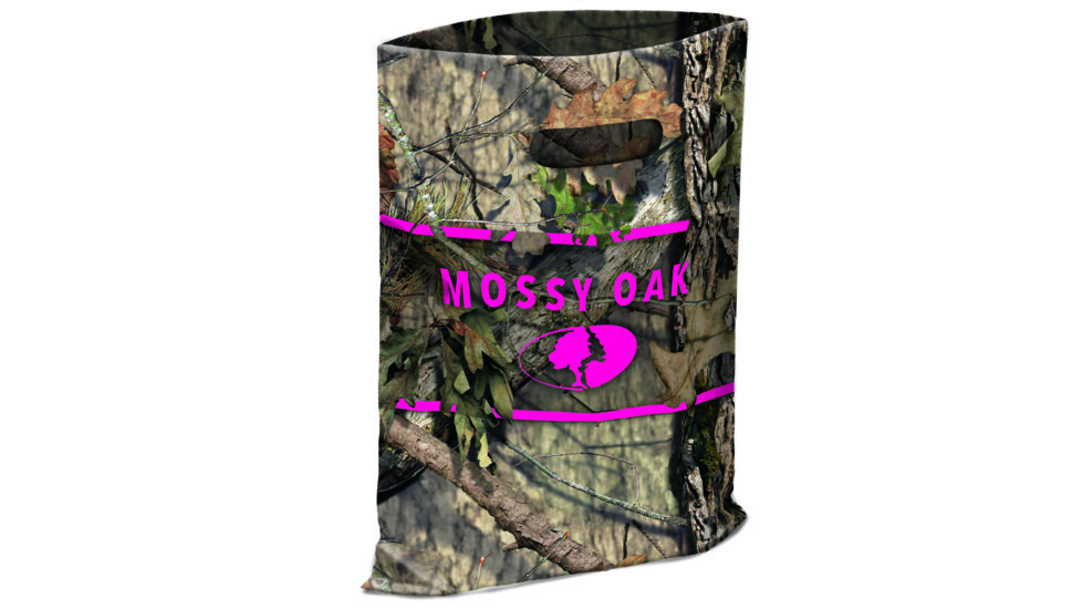 Mossy Oak Plastic Loot Bag,8Pk, Pink/Mossy Oak MPA1251