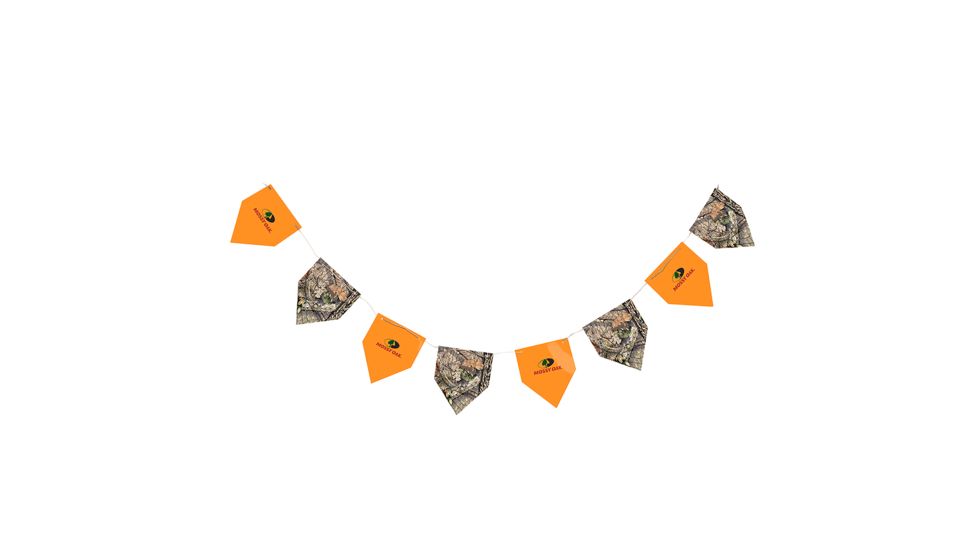 Mossy Oak Plastic Pennant Banner,Crosshairs,10ft, Mossy Oak MPA1154 