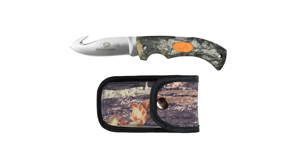 Mossy Oak Pro Hunter Folding Gut Hook Knife 048208