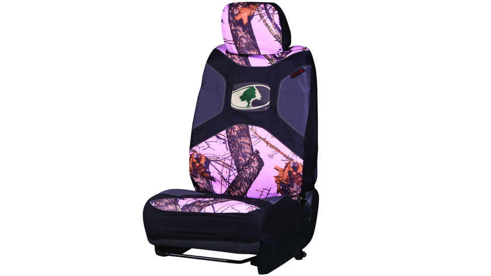 Mossy Oak Seat Cover, Lb,2.0,Safe-Seam, Mossy Oak/Break-Up Pink MSC7011