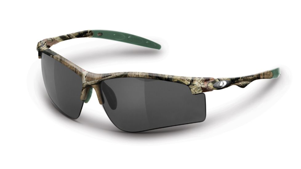 Mossy Oak Sunglass, Drop Tine, Green-Camo/Polar-Smoke, Infinity, Mossy Oak MEW2063