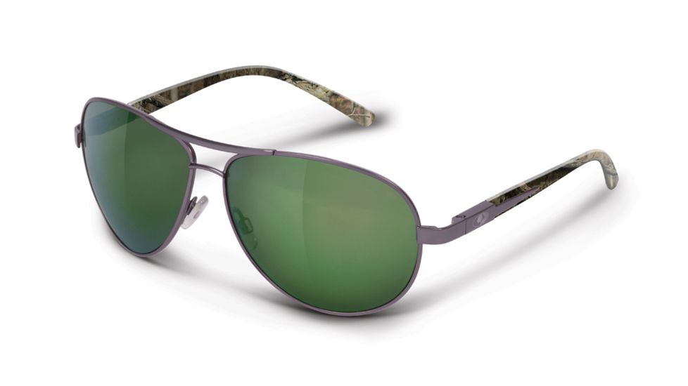Mossy Oak Sunglass, Hull, Gun Metal/G15, Infinity, Mossy Oak MEW2071