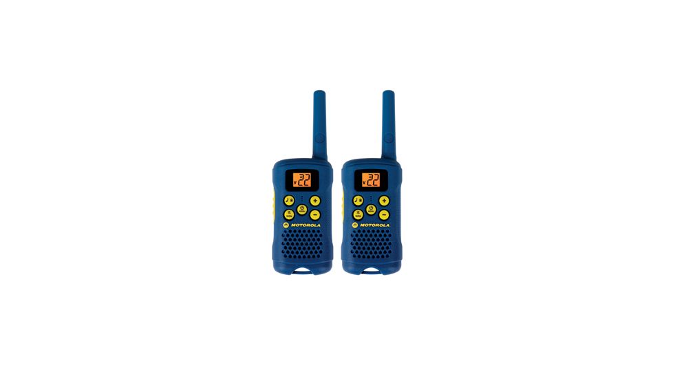 Motorola Talkabout 16 Mile Range, AAA only, 22 channels, blue, Blue MG160A