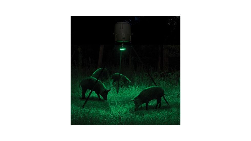 Moultrie Feeder Hog Light, Black/Green, MFA-12651