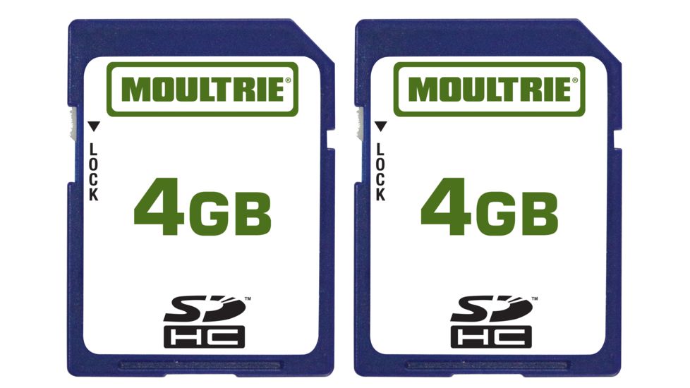 Moultrie Feeders 4G SC Memory Card, Pack of 2, MCA-13250