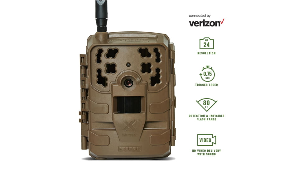 Moultrie Feeders Delta Base Cell Camera Verizon, 24MP, MCG-14061