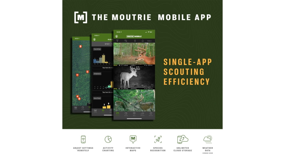 Moultrie Feeders Delta Base Cell Camera Verizon, 24MP, MCG-14061