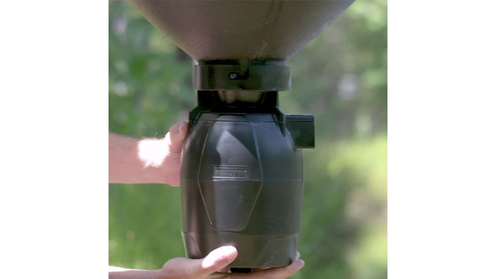 Moultrie Feeders Directional Hanging Game Feeder, 15 Gallon, Black, MFG-13076