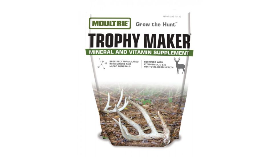 Moultrie Feeders Trophy Maker Mineral / Vitamin Supplement, 4lb Bag, MFS-13079
