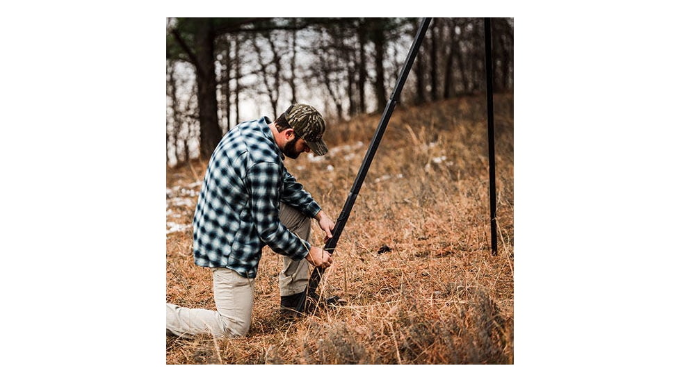 Moultrie Leveling Feeder Leg, Black, MFA-15001