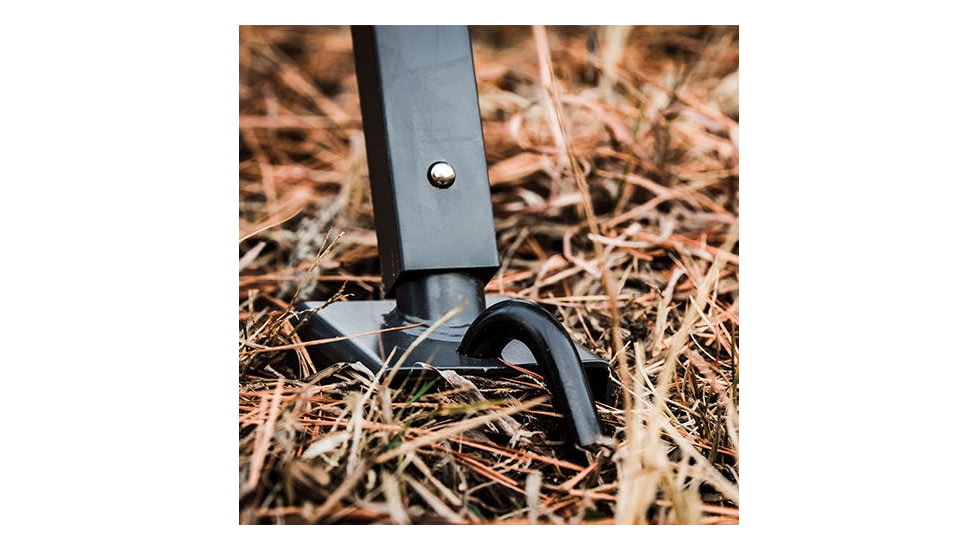 Moultrie Metal Feeder Feet - Gen 2, Black, MFA-15008