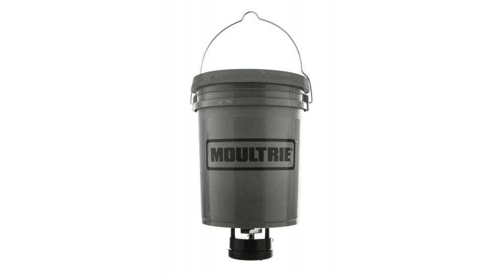 Moultrie Standard Feeder, 5 Gallon, w/Metal Spinner Plate MFG-13266, EDEMO1