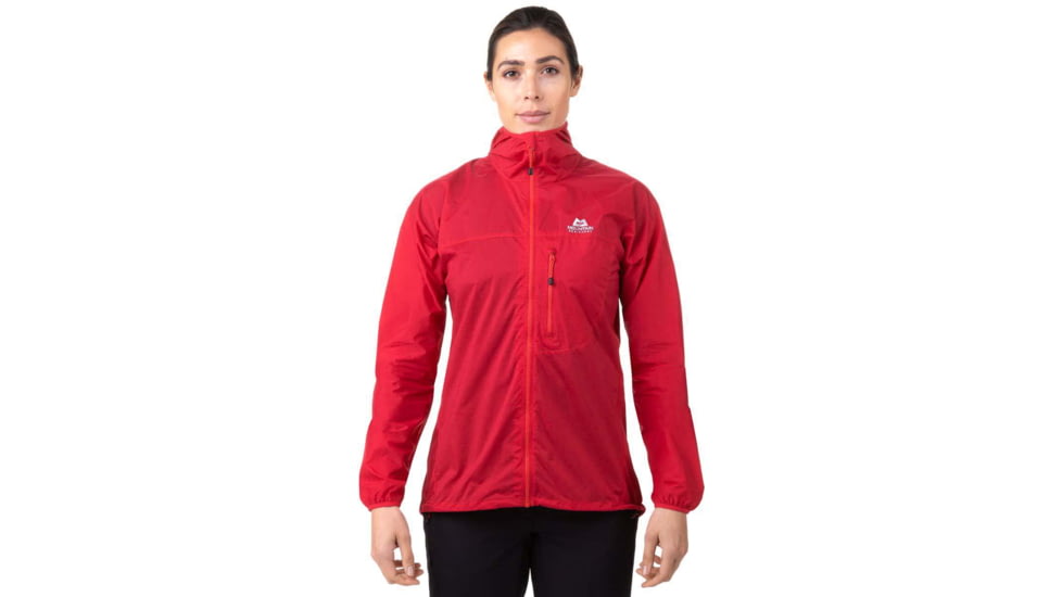 Mountain Equipment Aerofoil Full Zip Jacket - Womens, Capsicum Red, 16 UK/12 US, ME-004680-ME-01559-16
