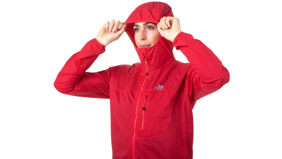 Mountain Equipment Aerofoil Full Zip Jacket - Womens, Capsicum Red, 16 UK/12 US, ME-004680-ME-01559-16