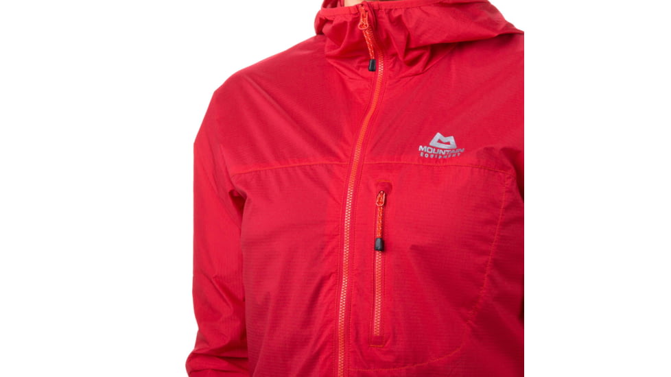 Mountain Equipment Aerofoil Full Zip Jacket - Womens, Capsicum Red, 16 UK/12 US, ME-004680-ME-01559-16