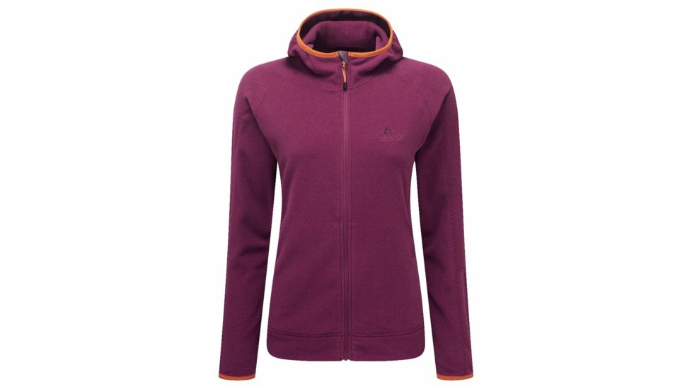 Mountain Equipment Diablo Hooded Jacket - Womens, Cranberry, 12 ME-002534-01240-12-DEMO