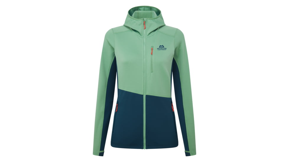Mountain Equipment Durian Hooded Jacket - Womens, Lichen/Majolica, 8, Me02004Lichen/Majolica8