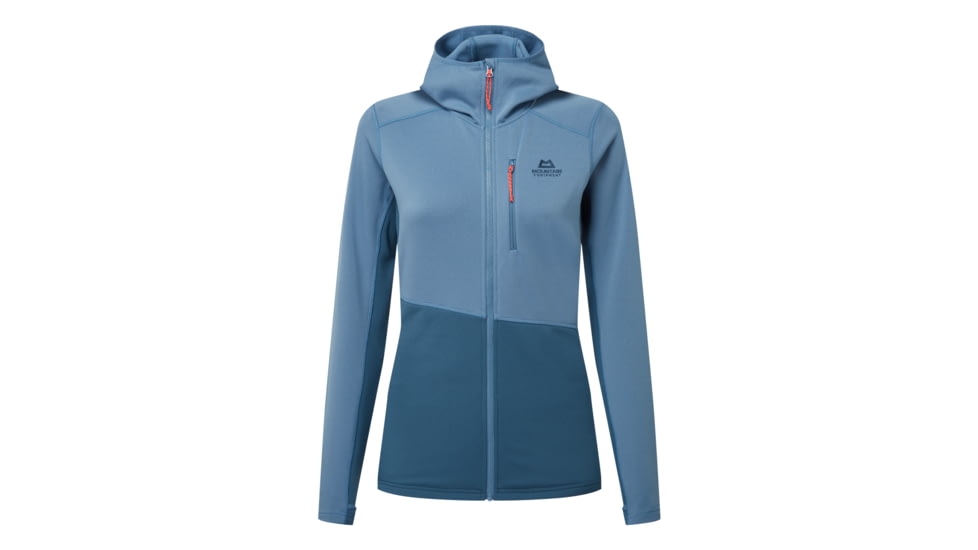 Mountain Equipment Durian Hooded Jacket - Womens, Stellar/Majolica, 8, ME-006929-Me-01850 S/M8