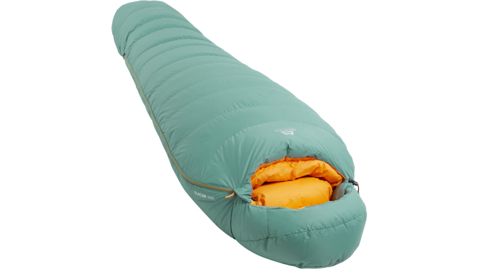 Mountain Equipment Glacier 1000 Regular Sleeping Bag - Womens, Sage, Regular, ME-007353Sage-LZ-Reg