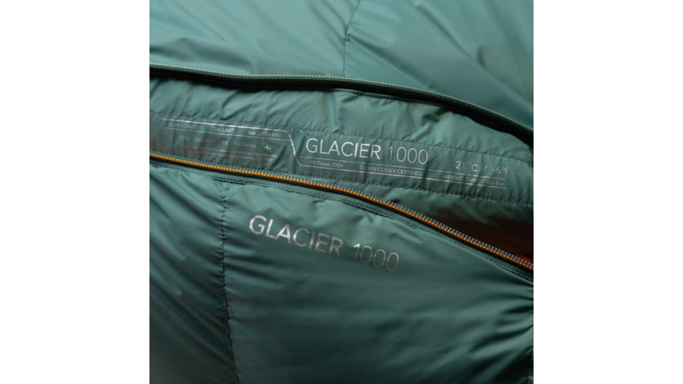 Mountain Equipment Glacier 1000 Regular Sleeping Bag - Womens, Sage, Regular, ME-007353Sage-LZ-Reg