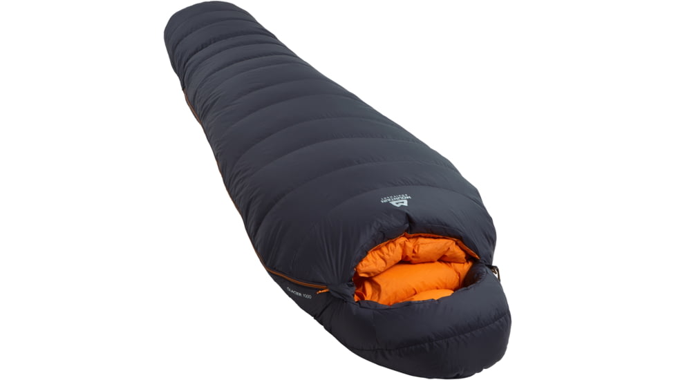 Mountain Equipment Glacier 1000 Sleeping Bag - Mens, Obsidian, Regular, ME-007351 O-LZ-Reg