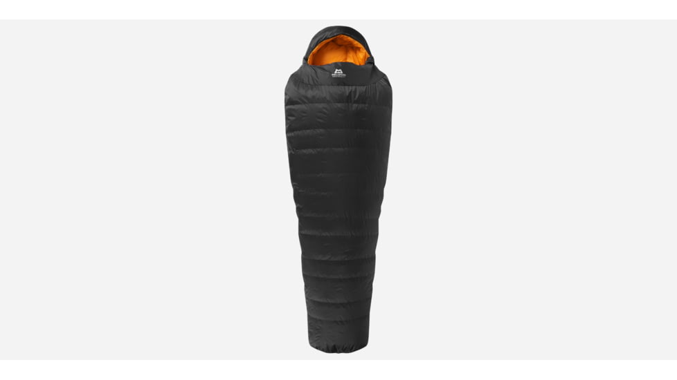 Mountain Equipment Glacier 450 Sleeping Bag, Left Zip - Mens, Obsidian, Long, ME-00675101595