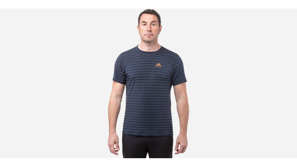 Mountain Equipment Groundup Tee - Men's, Fern Stripe, Large, 01834 Fern stripeL