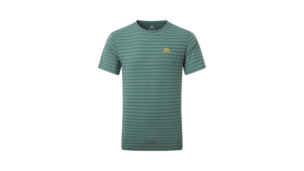 Mountain Equipment Groundup Tee - Men's, Fern Stripe, Large, 01834 Fern stripeL