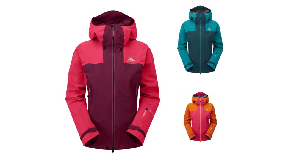 Mountain Equipment Havoc Jacket - Womens, Cranberry/V Pink, Legion Blue/Tasman, Virtual Pink/Jasper