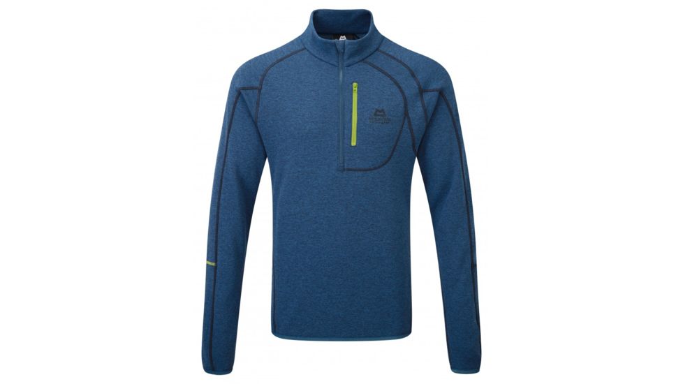 Integrity Zip Tee - Mens -Marine-X-Large