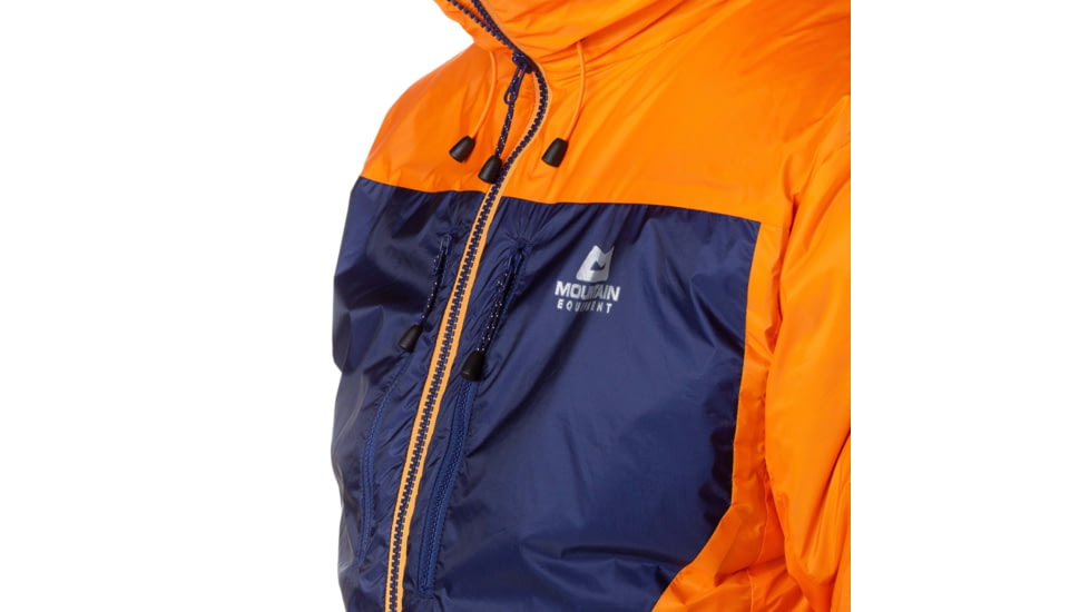 Mountain Equipment Kryos Jacket - Mens, Mango/Medieval, Extra Large, ME-004487-ME-01618-XL