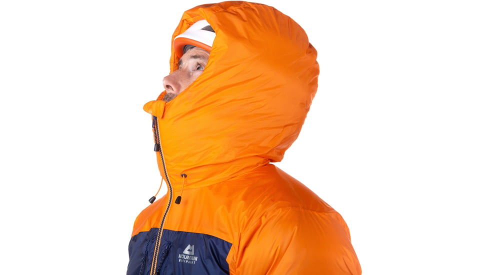 Mountain Equipment Kryos Jacket - Mens, Mango/Medieval, Extra Large, ME-004487-ME-01618-XL