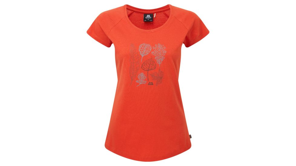 Mountain Equipment Leaf Tee - Womens, Paprika, 14, ME-004065-Paprika-14,