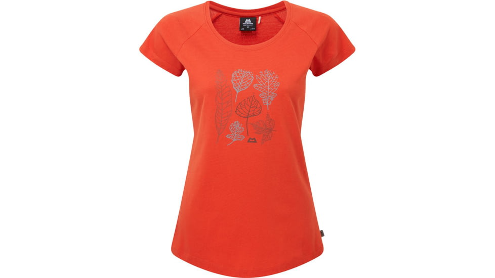 Mountain Equipment Leaf Tee - Womens, Paprika, 8, ME-004065-Paprika-8,