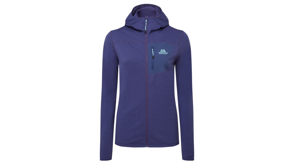 Mountain Equipment Lumiko Hooded Jacket - Womens, Amethyst/Medieval, 12, Me01853Am/Me12