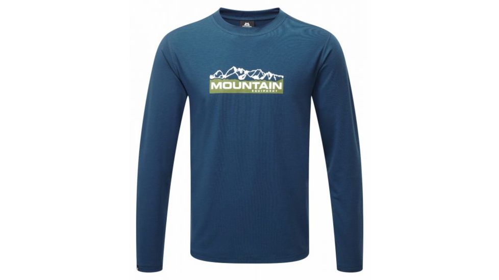 Mountain Equipment Mountainscape LS Tee, Marine, Large 28-2-L-DEMO